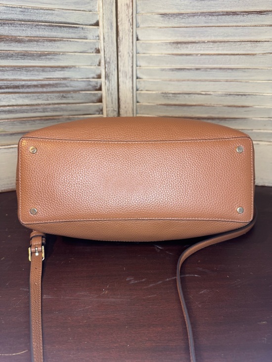 Kate Spade NY Darcy Pebbled Leather Medium Satchel Crossbody - Picture 9 of 15